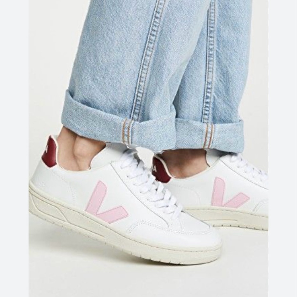 Veja sneakers red and pink valentine edition